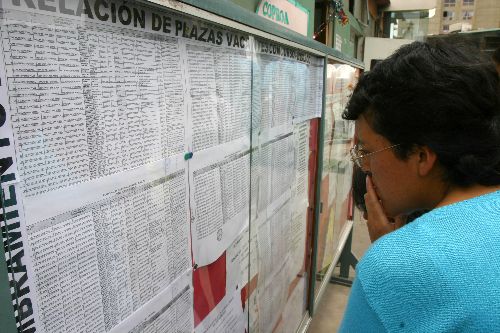 Denuncian que comisión evaluadora de algunos colegios desaprobó injustamente a un grupo de docentes. Foto:ANDINA/Archivo.