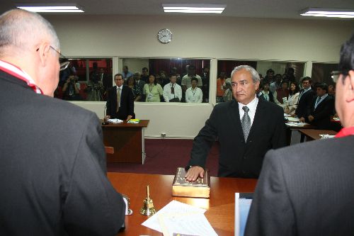 Samuel Dyer rindió manifestación, en juicio de ex presidente Alberto Fujimori. Foto: ANDINA/Pj