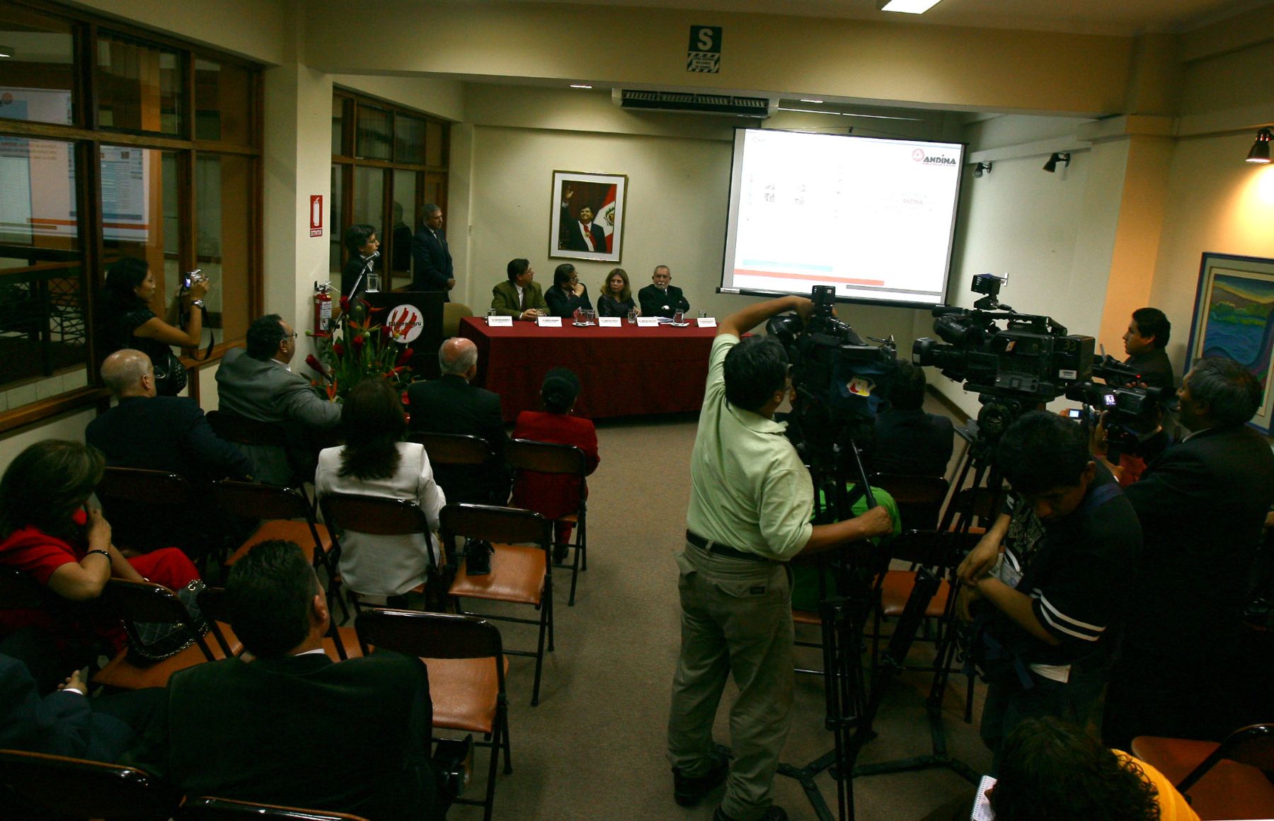 Presentan nuevo portal de laagencia Andina. Foto: ANDINA/Piero Vargas