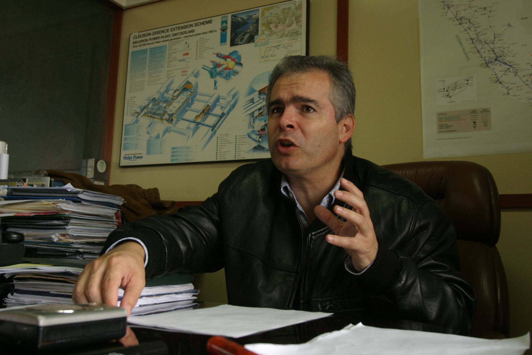 Viceministro de Energia, Pedro Gamio. Foto:ANDINA/Archivo