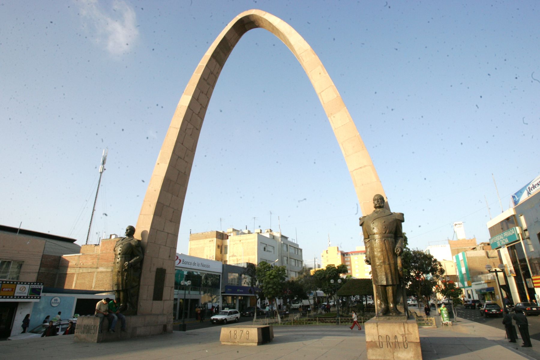 Plaza de armas de Tacna. Foto: ANDINA / Archivo.