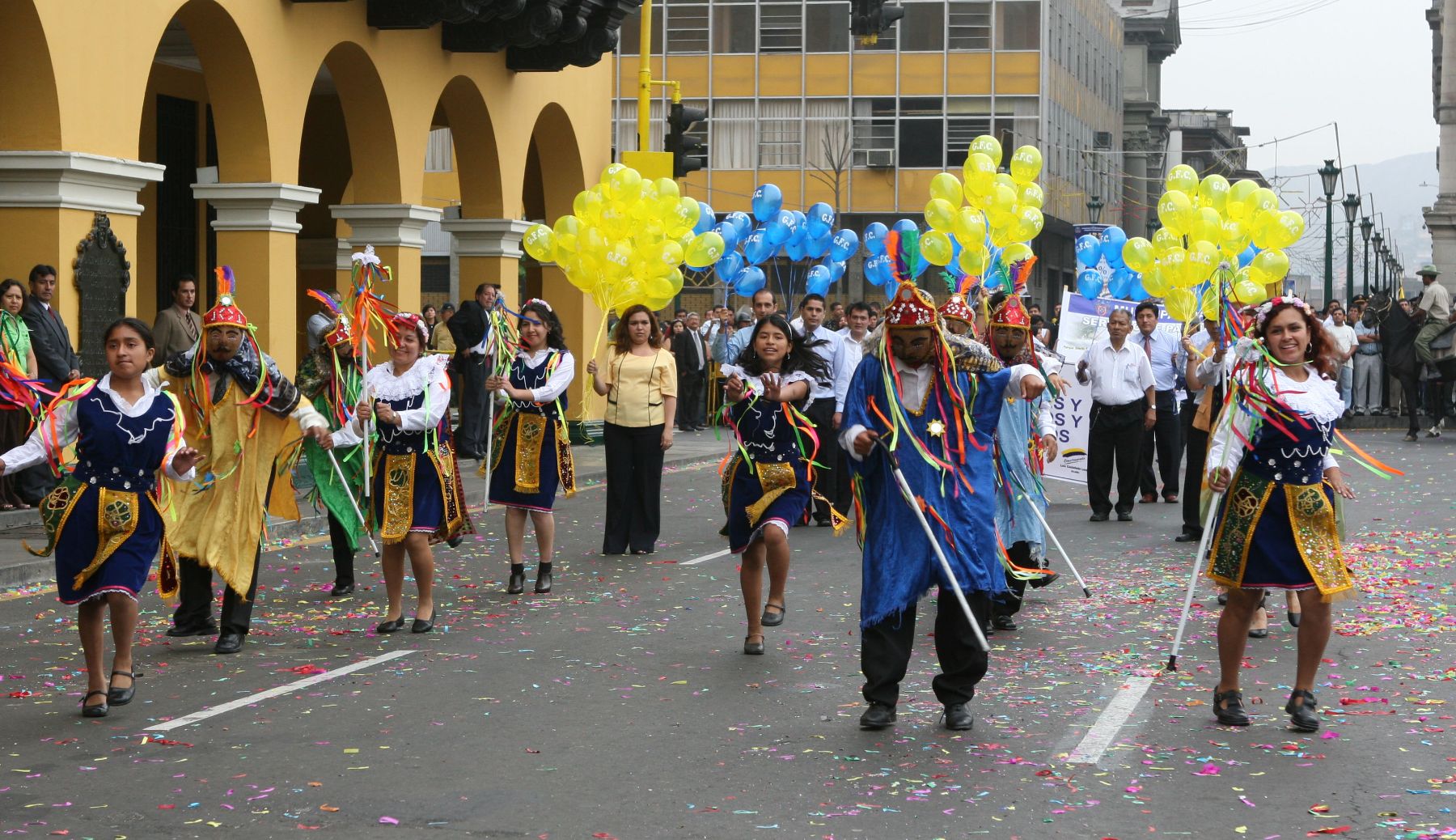 Celebraciones por el 473 aniversario de la ciudad de Lima. Foto: ANDINA/Norman Córdova