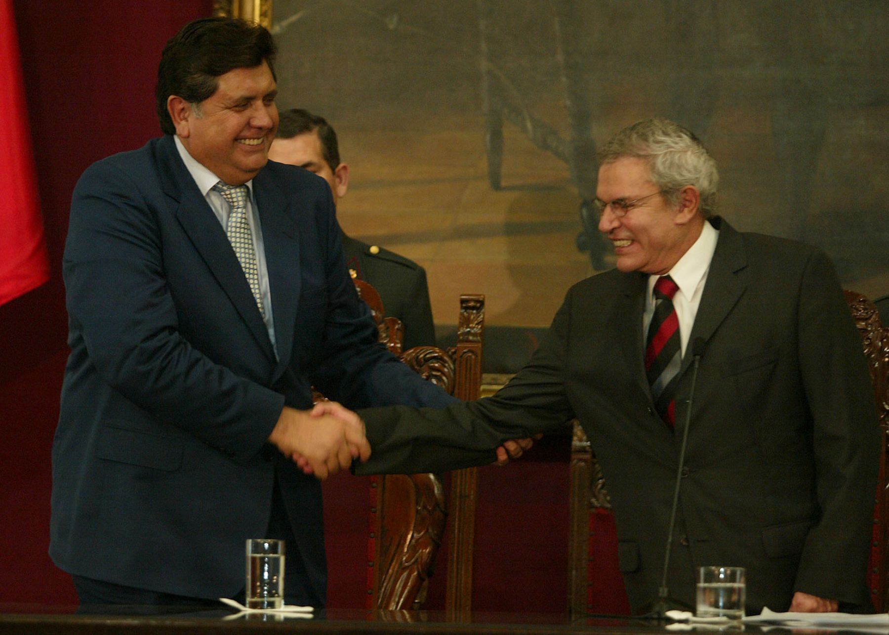 Jefe de Estado, Alan García,  asiste a sesión solemne por aniversario de Lima.ANDINA/Sepres/Oscar Farje