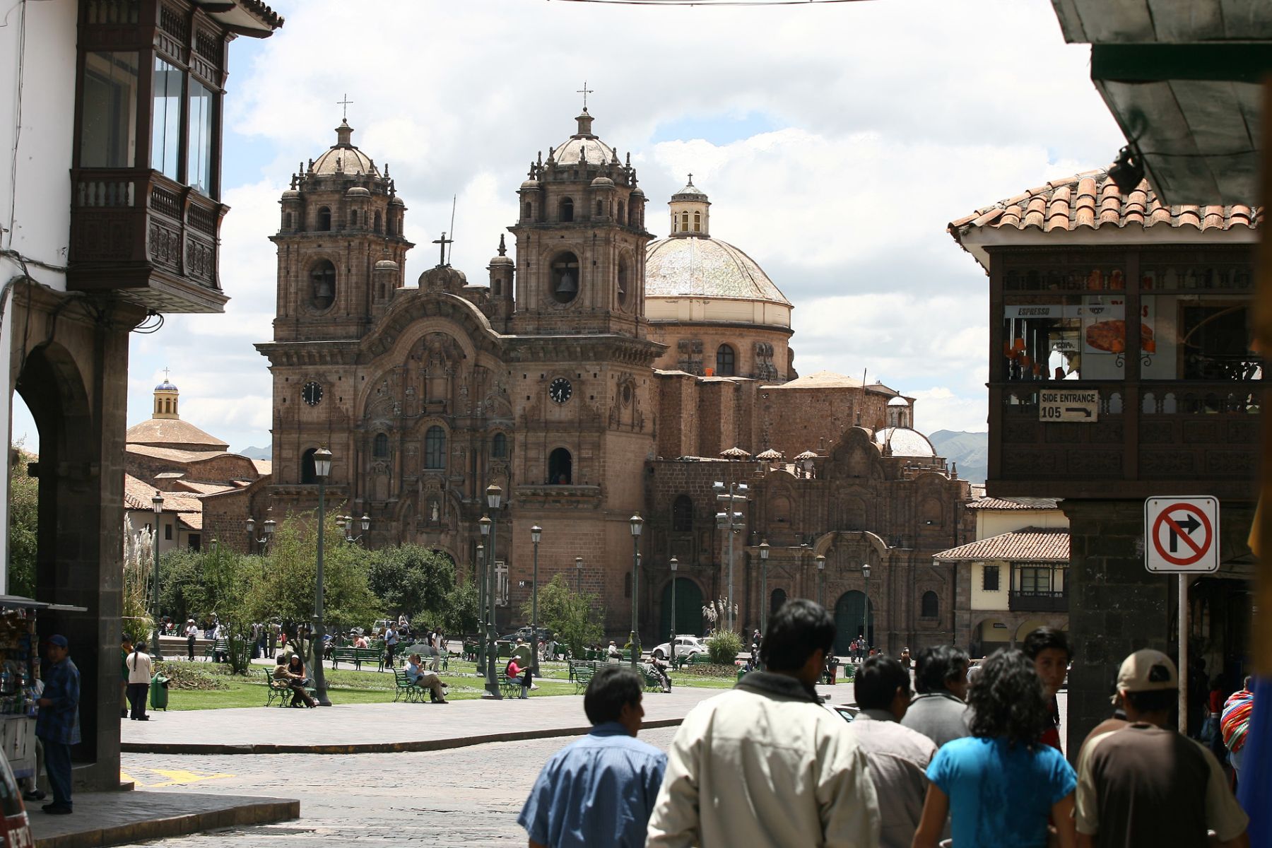 Plaza de Armas en la ciudad del Cusco. Foto:ANDINA/Archivo/ Piero Vargas