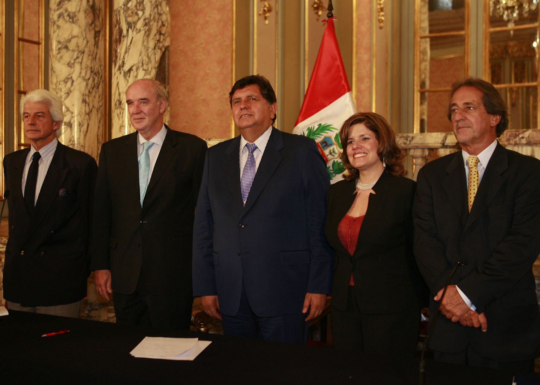 El Jefe de Estado, Alan García, lanza V Cumbre de Jefes de Estado y de Gobierno de América Latina, el Caribe y la Unión Europea.Foto:ANDINA/SEPRES/Oscar Farje Gomero.