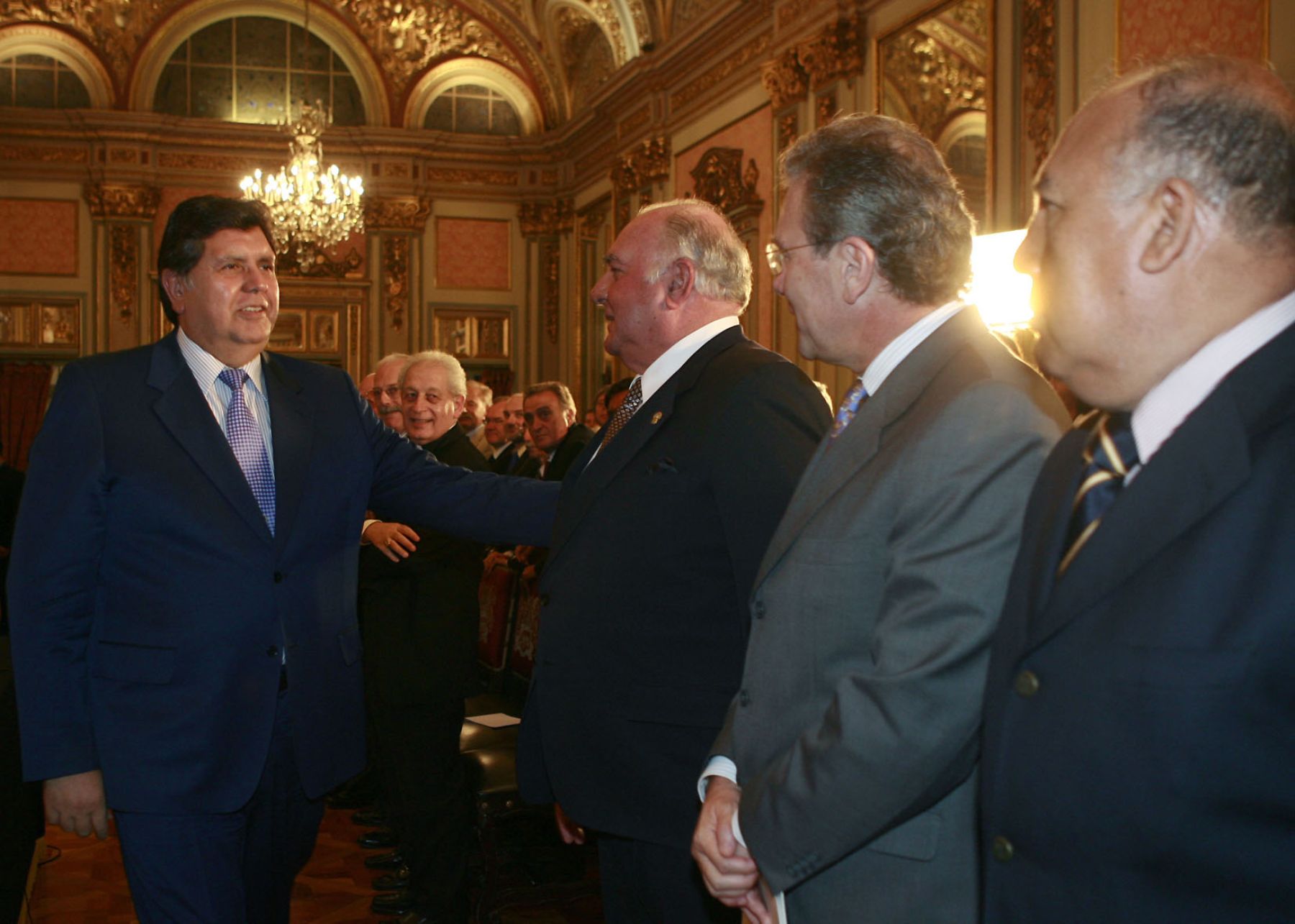 El Jefe de Estado, Alan García, lanza V Cumbre de Jefes de Estado y de Gobierno de América Latina, el Caribe y la Unión Europea.Foto:ANDINA/SEPRES/Oscar Farje Gomero.