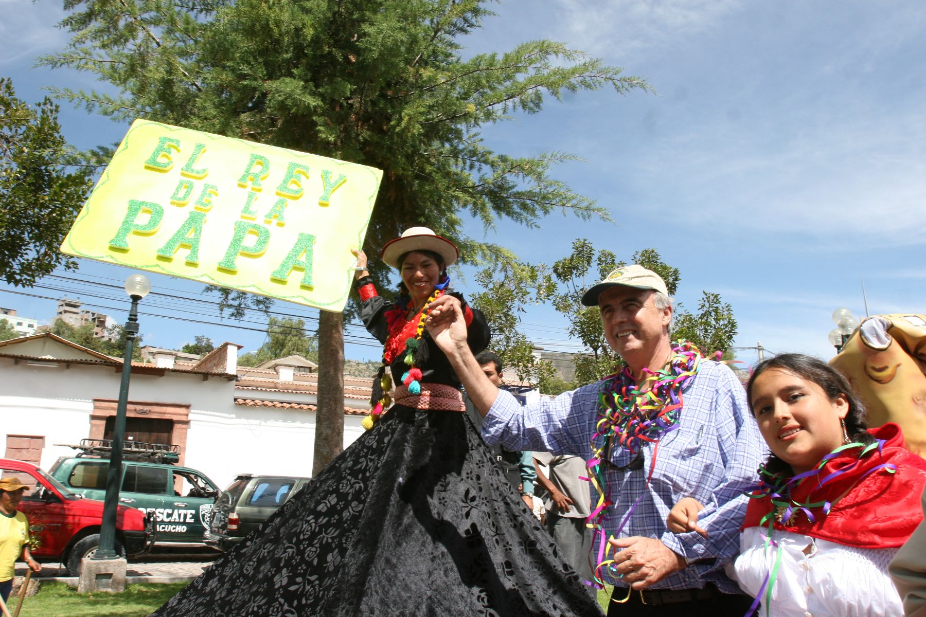 Ministro de Agricultura, Ismael Benavides, da inicio al Año Internacional de la Papa. .Foto: ANDINA/Jorge Paz.