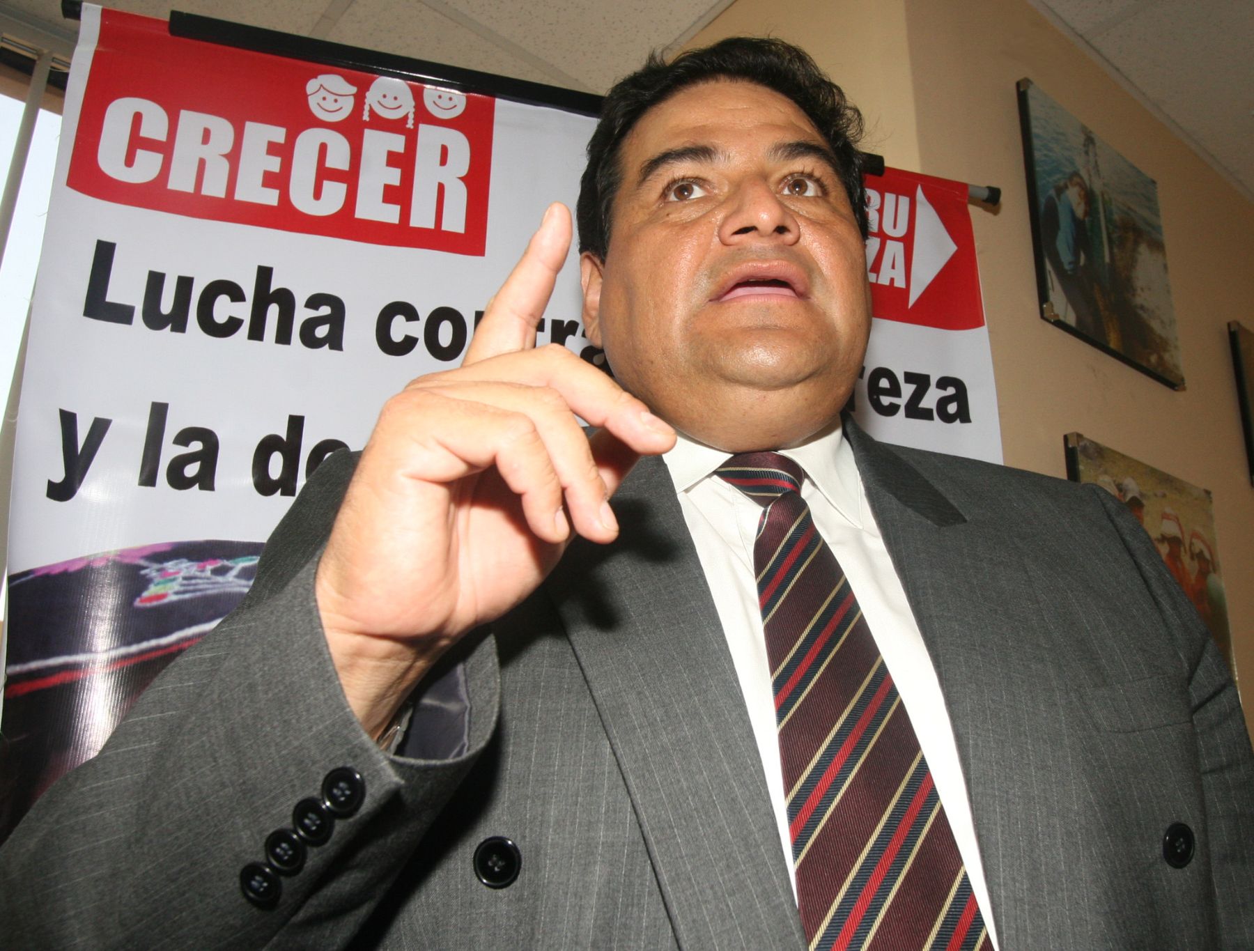 Coordinador de la Estartegia Crecer, Iván Hidalgo. Foto: ANDINA/Maritza Rosales