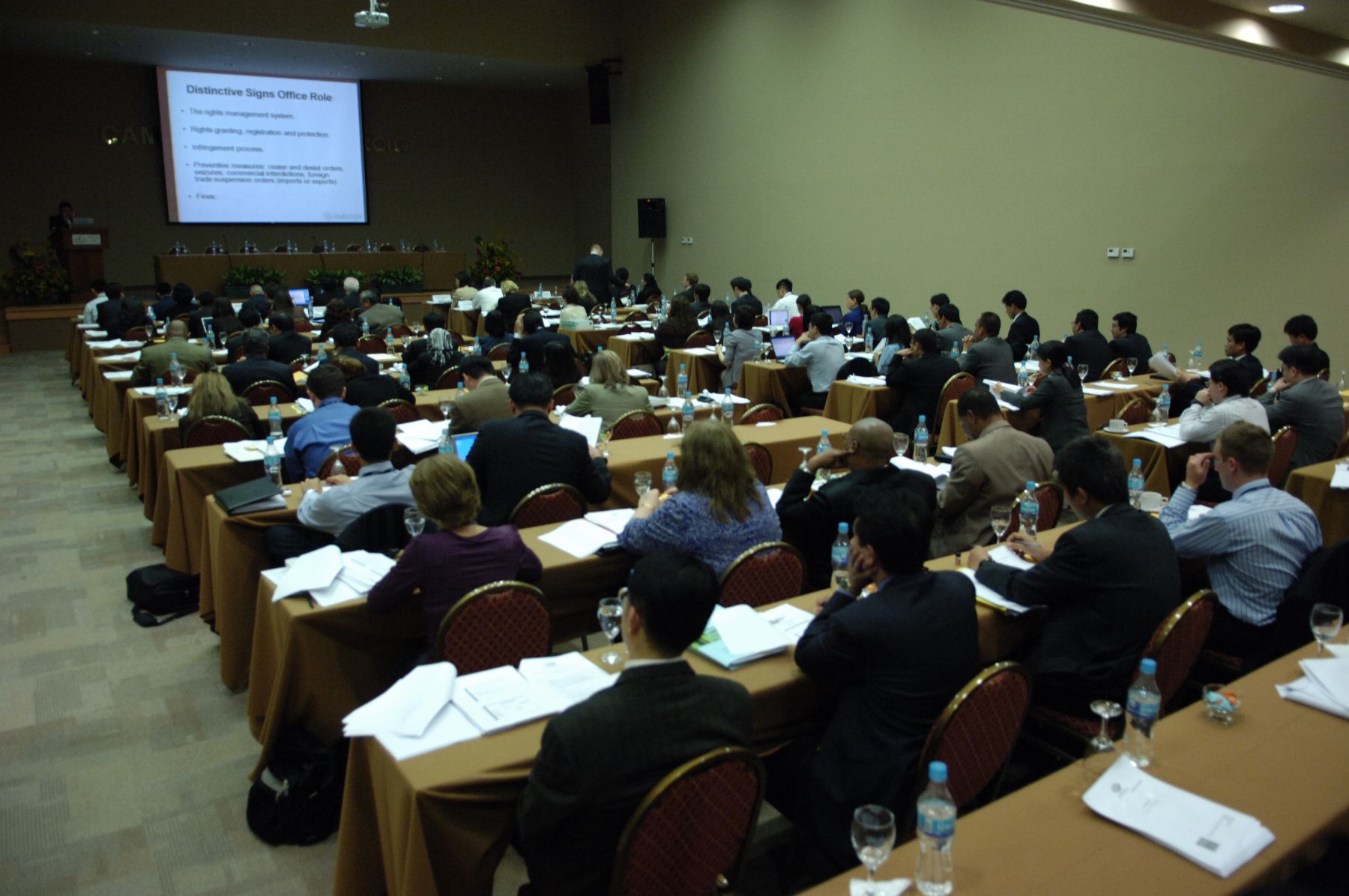 Reunión de Altos Funcionarios (SOM I) de APEC, en la Cámara de Comercio de Lima . Foto: ANDINA/ Omar Terrones / Apec 2008