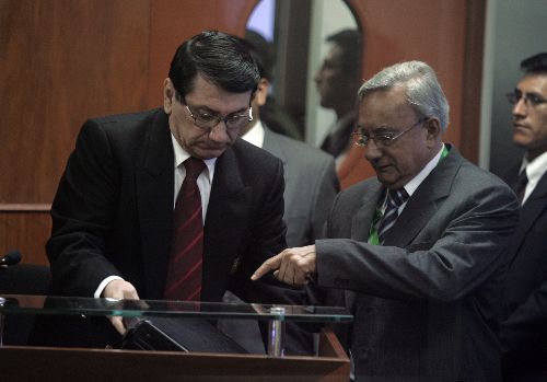 Santiago Martìn Rivas es presentado como testigo en juicio que se le sigue al ex presidente Alberto Fujimori. Foto:ANDINA/Juan Carlos Guzmàn Negrini.