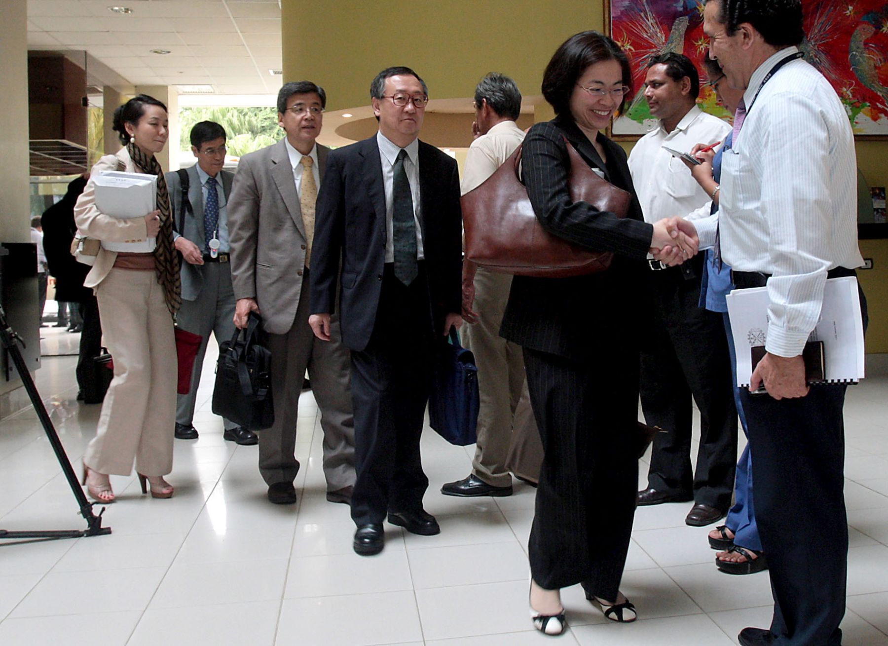 Representantes de las Economías de Apec participan  en la XXXV Reunión del Grupo de Trabajo de Energía del Apec en el Hotel El Dorado en la Ciudad de Iquitos. Foto:ANDINA/ Piero Vargas