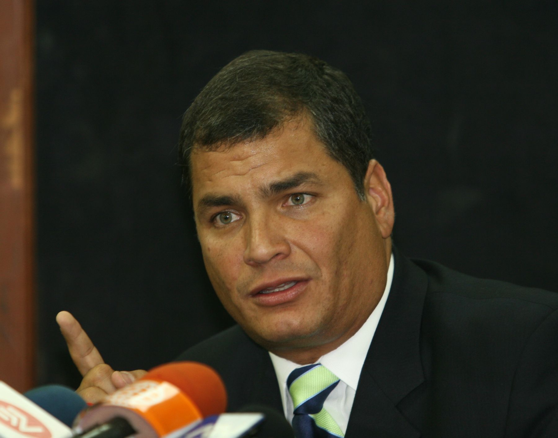 El presidente  de Ecuador, Rafael Correa. ANDINA/Norman Córdova.