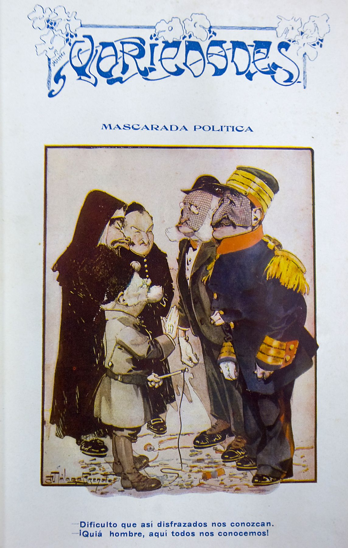 Edición Nº 1 de Variedades (7 de Marzo 1908)