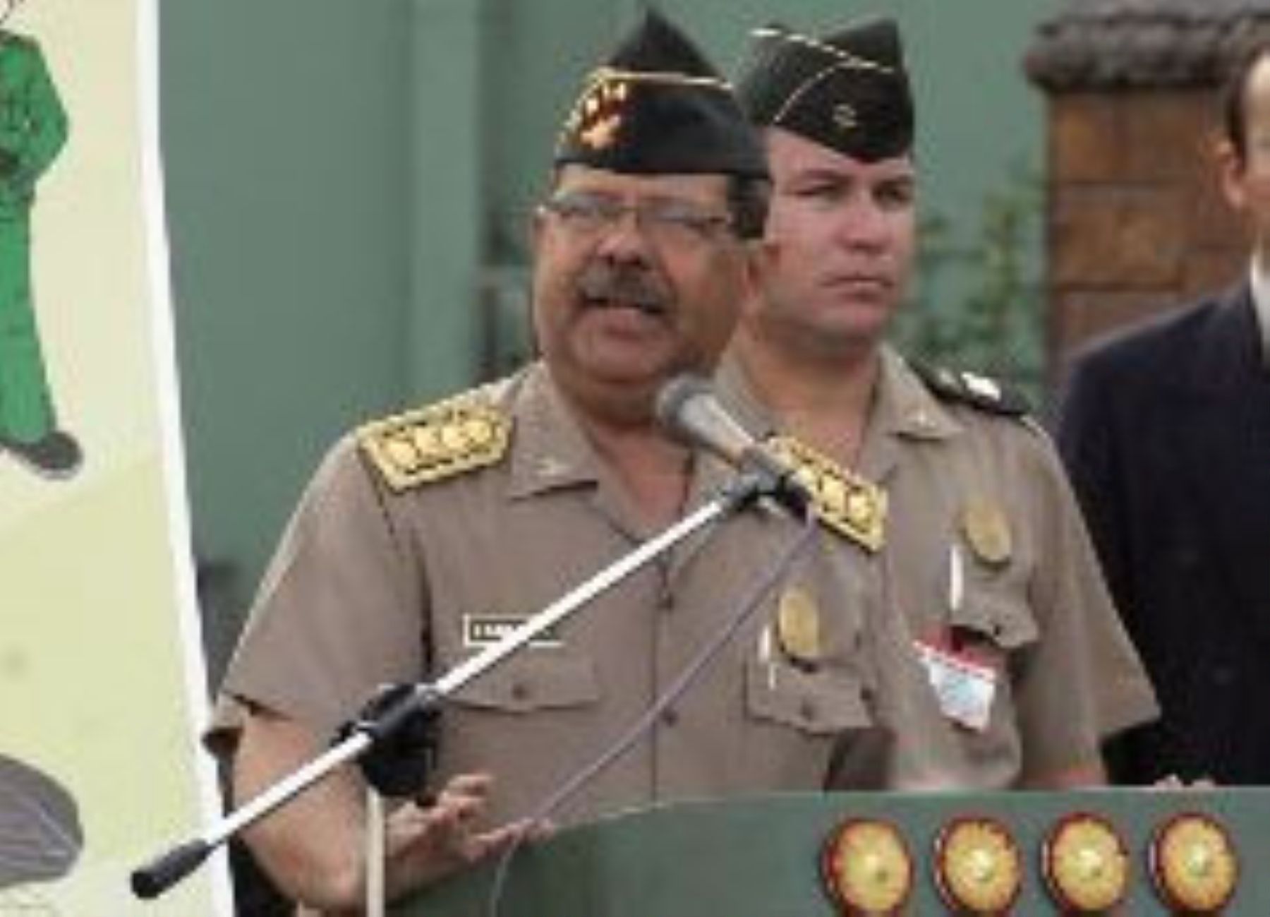 El Director General de la Policía Nacional, Octavio Salazar. Foto: Andina/Archivo.