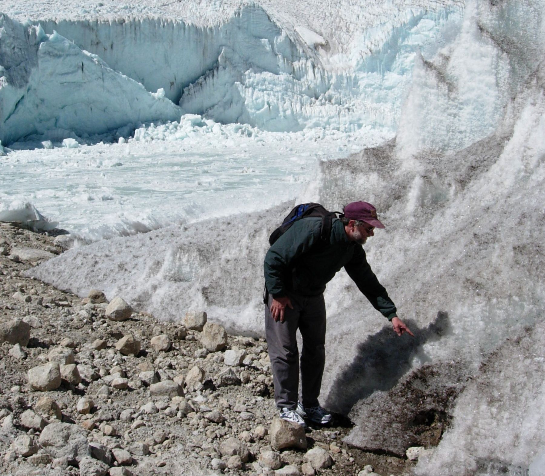 Calentamiento global tiene como efecto negativo la pérdida de glaciares en Perú. ANDINA/archivo
