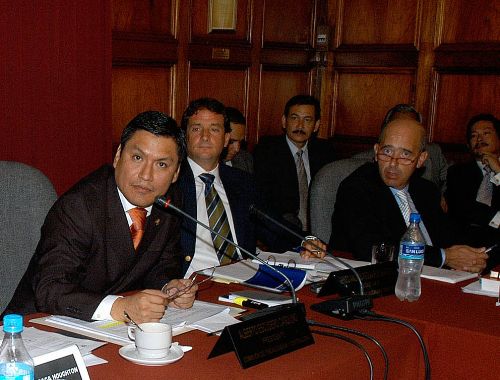 La Comisión de Fiscalización del Parlamento. Foto: Congreso.