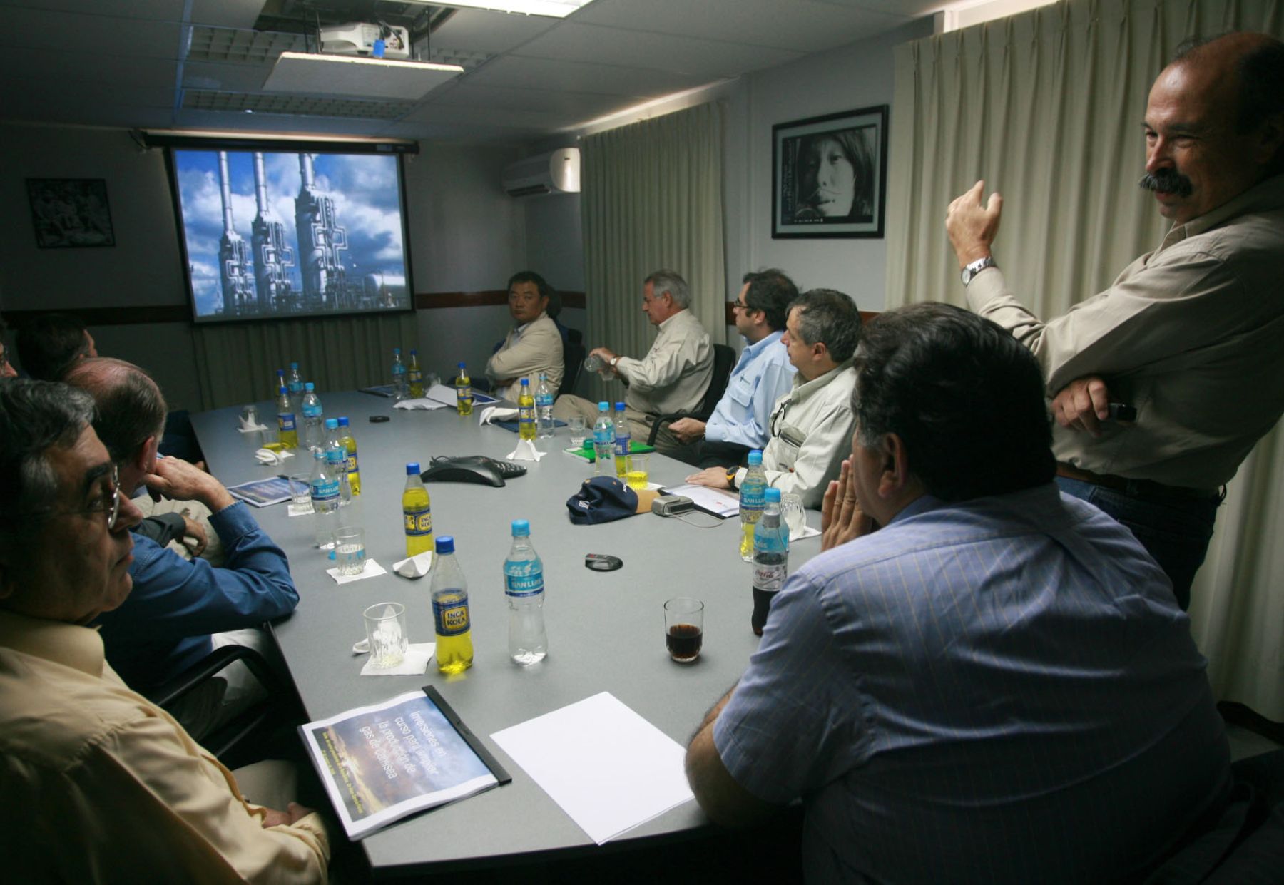 El presidente de la República, Alan García,visitó hoy  la planta de gas Las Malvinas en el Cusco. Foto:ANDINA/Sepres/Oscar Farje