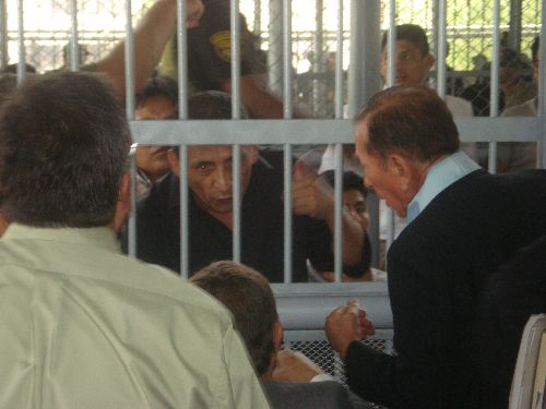 Juicio a Antauro Humala y más de 170 etnocaceristas por “Andahuaylazo”. Foto: ANDINA/Poder Judicial.