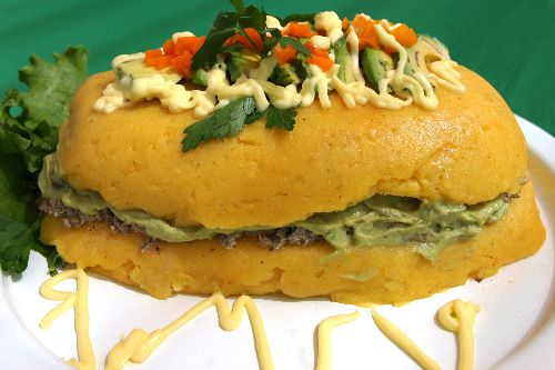 Causa de anchoveta. Foto:ANDINA/Archivo/Norman Córdova