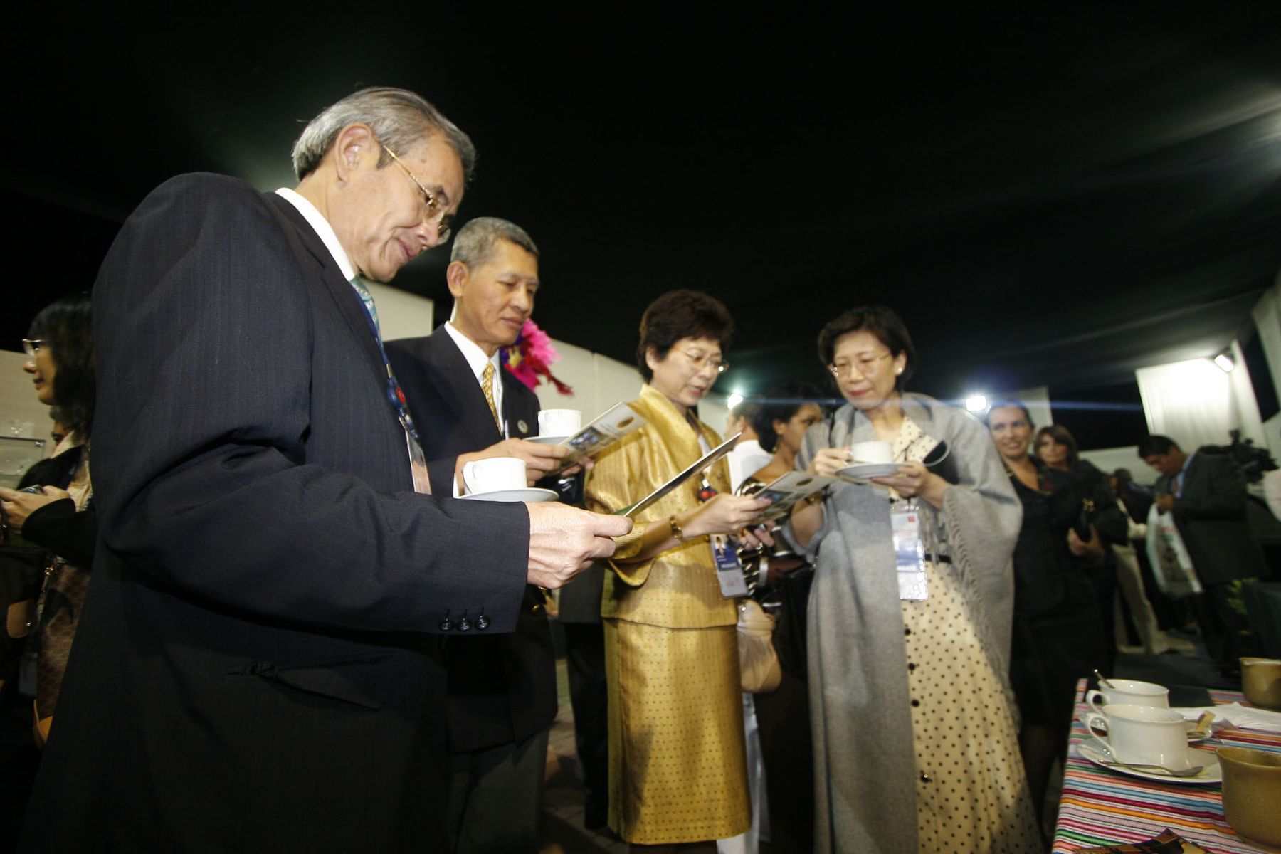 inauguración de la moderna iluminación de la Fortaleza del Real Felipe del Callao, se diera como antesala a la reunión de ministros de Turismo del Foro de Cooperación Económica Asia Pacífico (APEC). Foto:ANDINA/Stephanie Zollner.