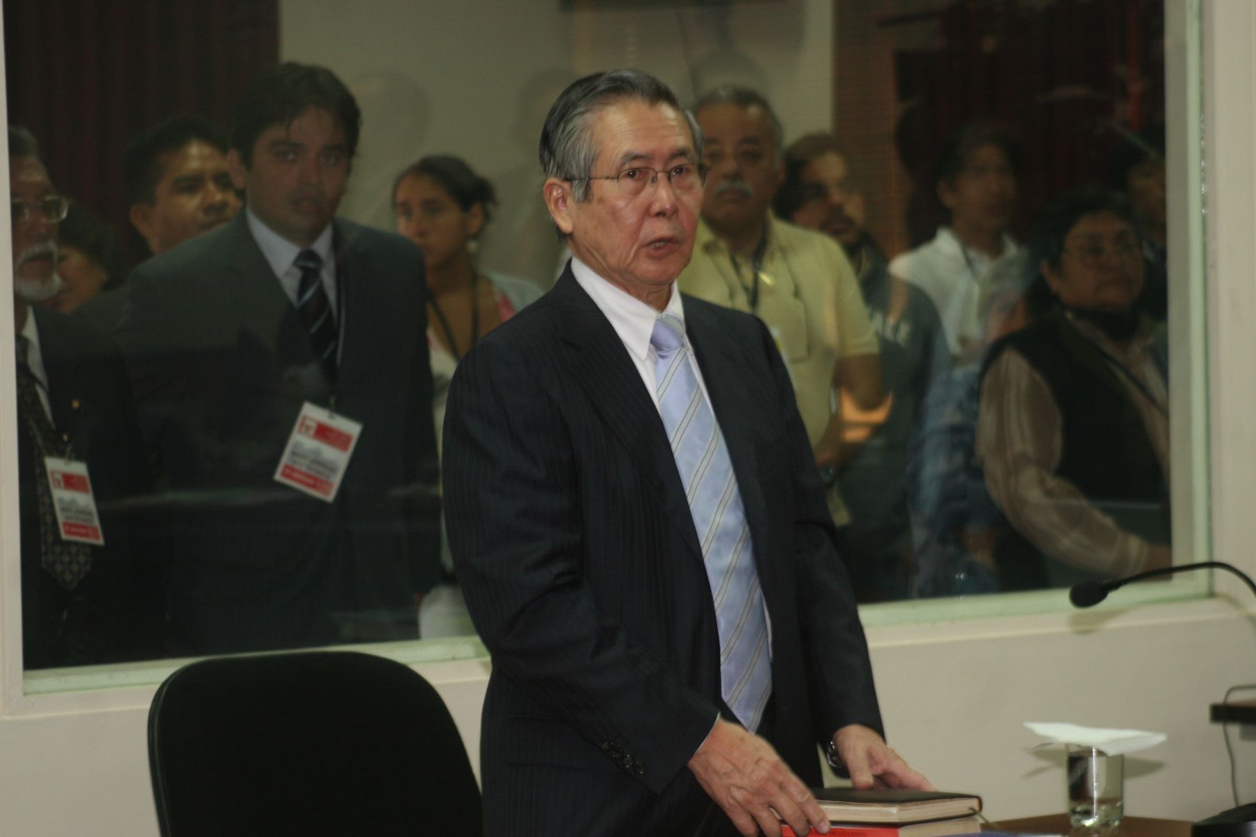 Juicio a Alberto Fujimori. Foto:ANDINA/Pj