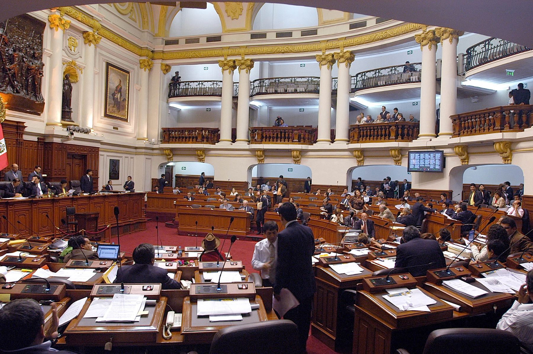 Pleno del Congreso de la República. Foto: ANDINA/Archivo.