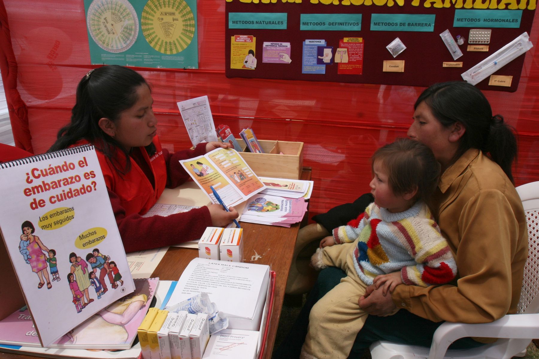 Implementación del programa Crecer en la sierra peruana. Foto:ANDINA/Archivo