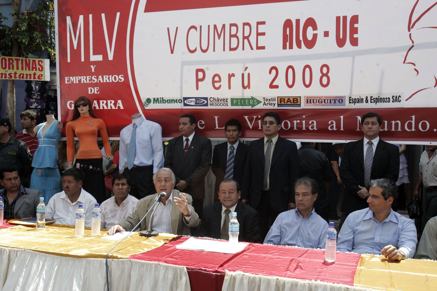 Más de 150 empresarios de Gamarra exhibirán sus confecciones durante la Cumbre ALC-UE. Foto: ANDINA/ Juan Carlos Guzmán Negrini.
