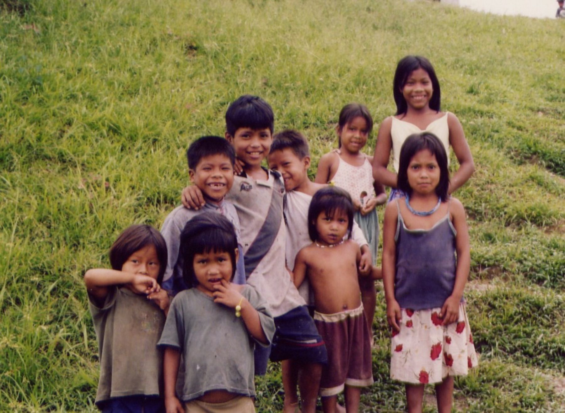 Niños nativos de la amazonía peruana. Foto: ANDINA / Archivo.