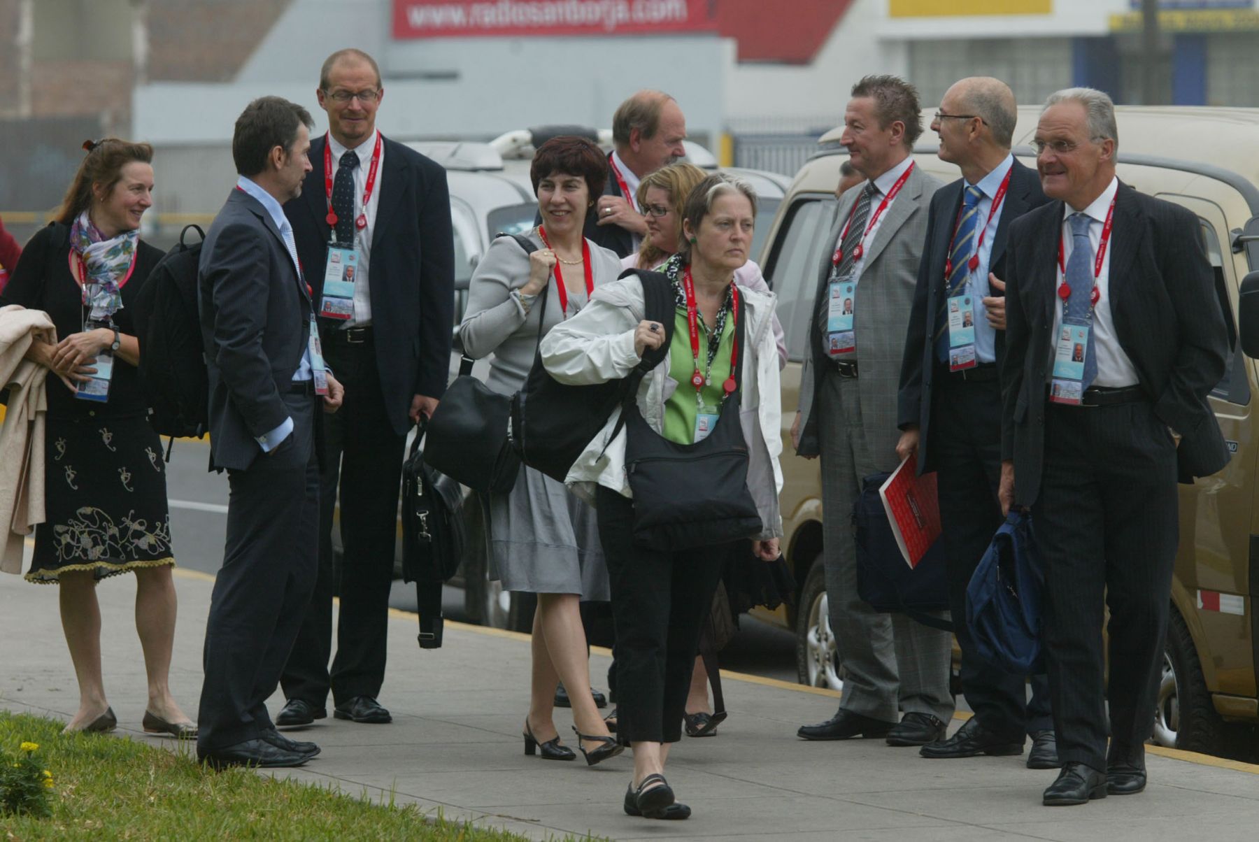 Llegada de  delegaciones de diferentes paises al Museo de la Nación, sede de la V Cumbre ALC-UE. Foto: ANDINA / Alberto Orbegoso