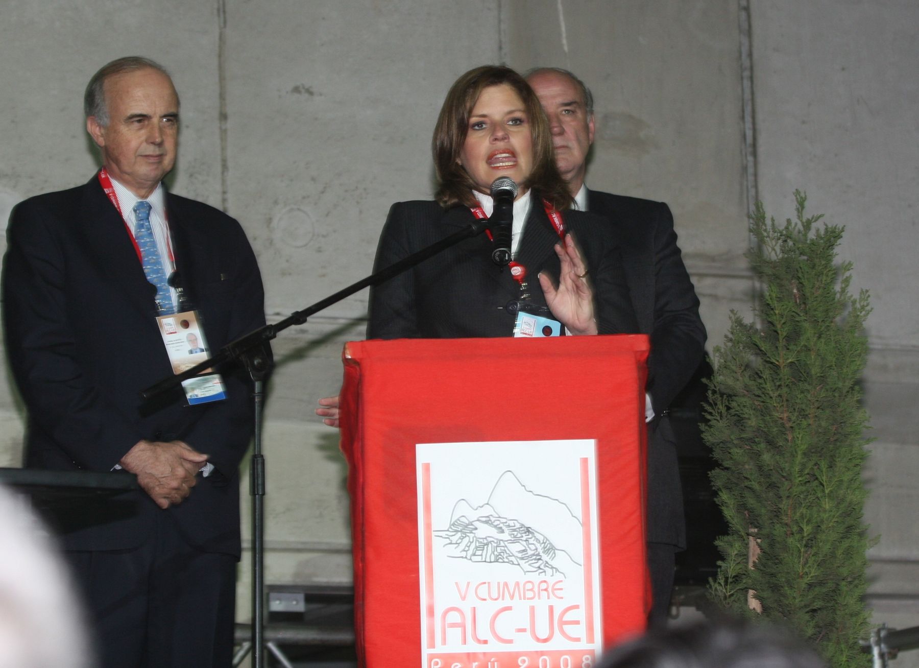 Inauguraciòn del Centro Internacional de Prensa de ALC-CUE . Foto: ANDINA / Vidal Tarqui