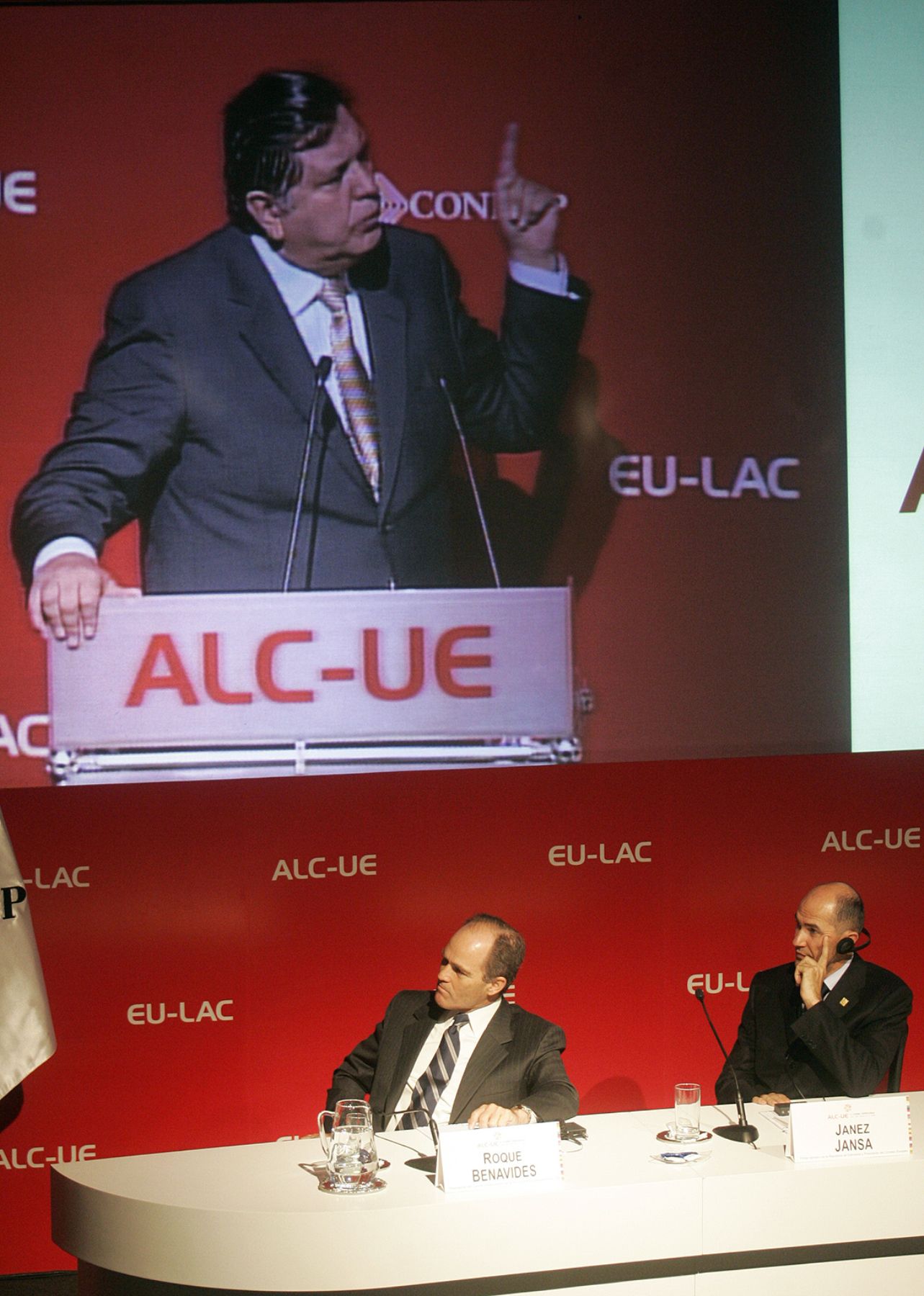 Presidente Alan Garcia inagura la II Cumbre Empresarial ALC-EU. Foto: ANDINA/Rafael Cornejo