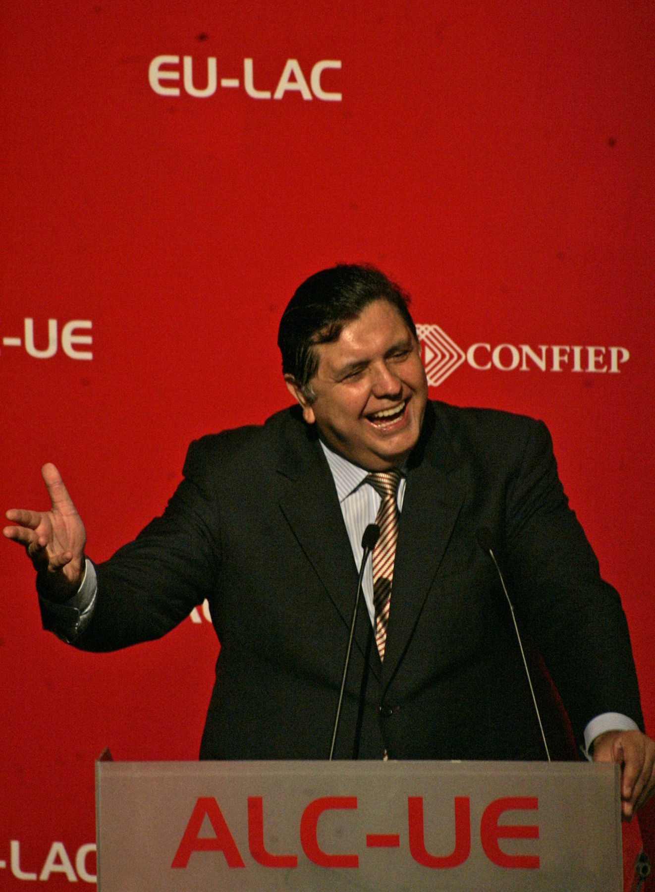 Presidente Alan Garcia inagura la II Cumbre Empresarial ALC-EU. Foto: ANDINA/Rafael Cornejo