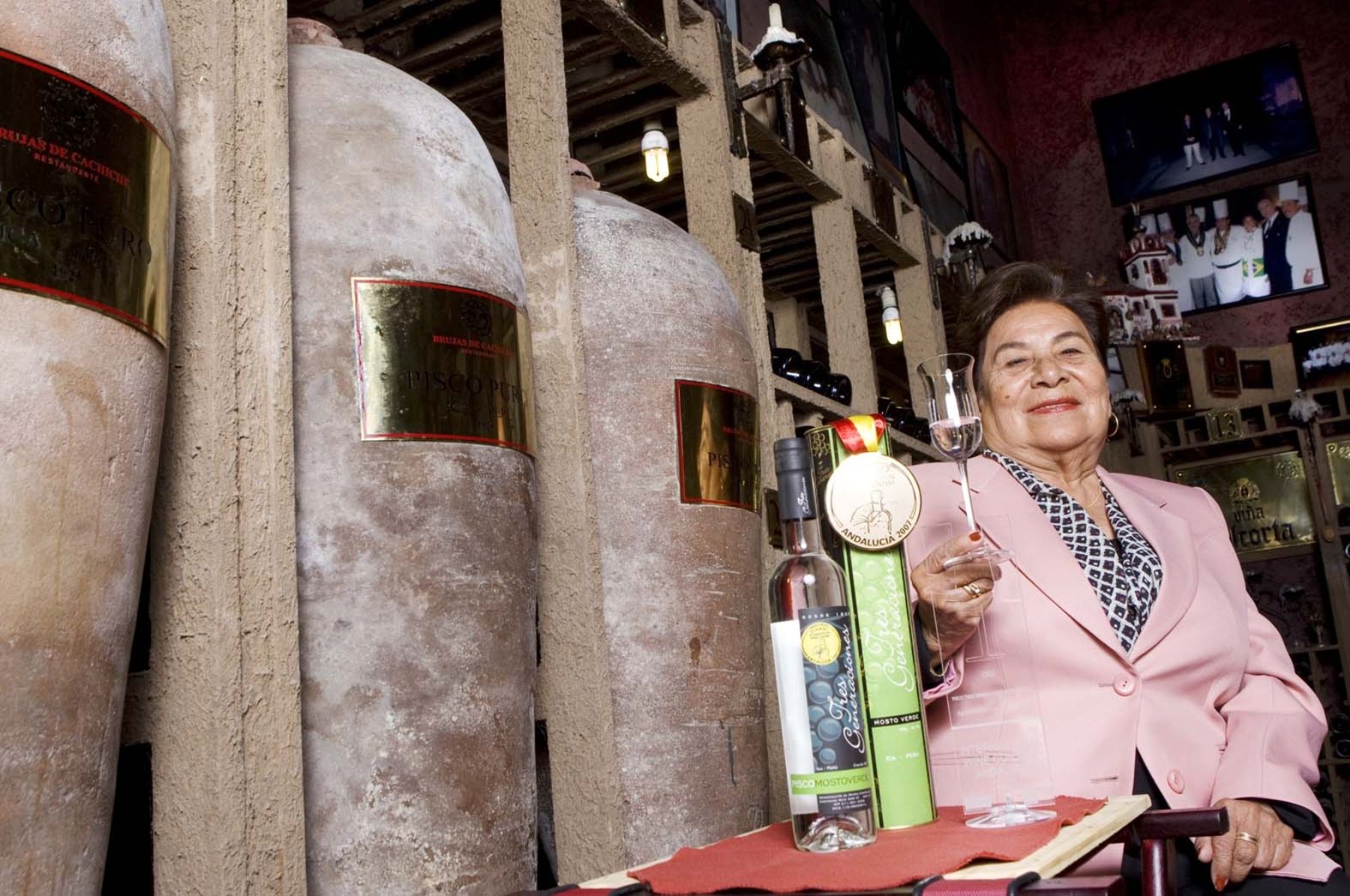 Peruvian Pisco. Photo: Andina/Archive.