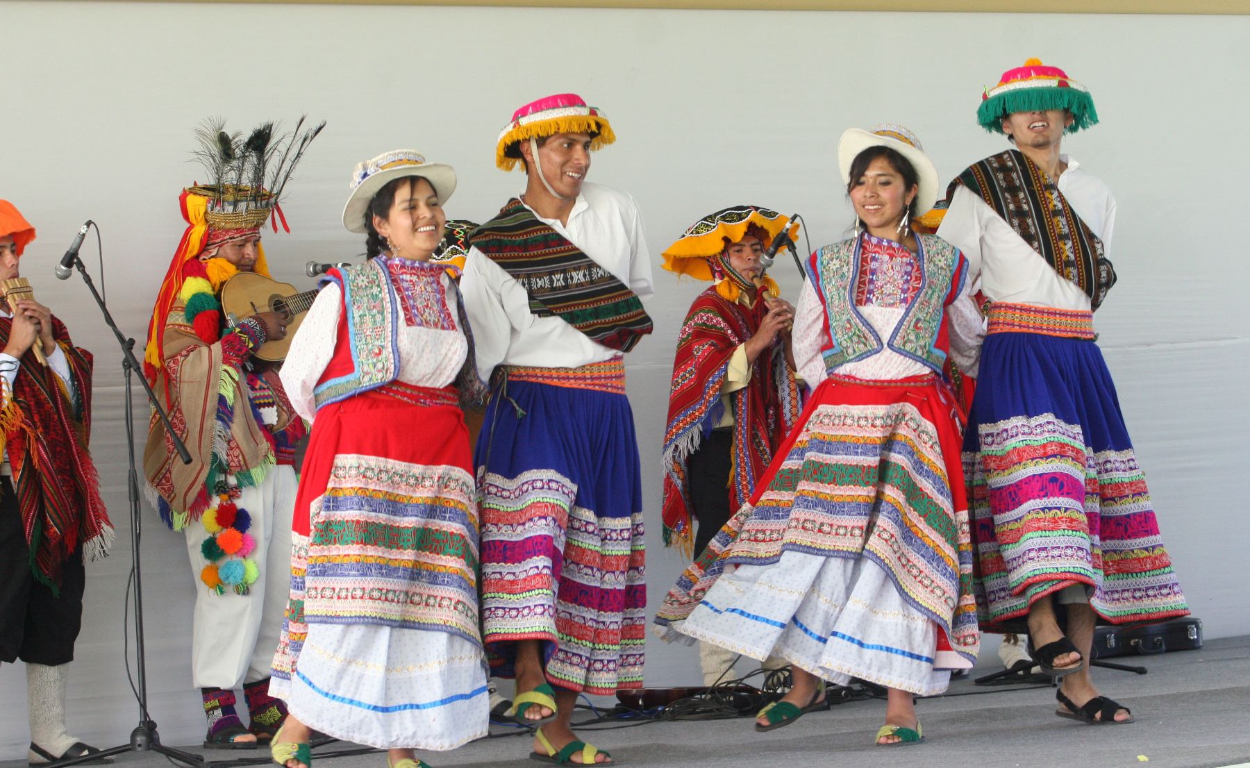 Musica y danzas peruanas habrá en el parque de la Exposición, este viernes. Foto: ANDINA/Norman Córdova.