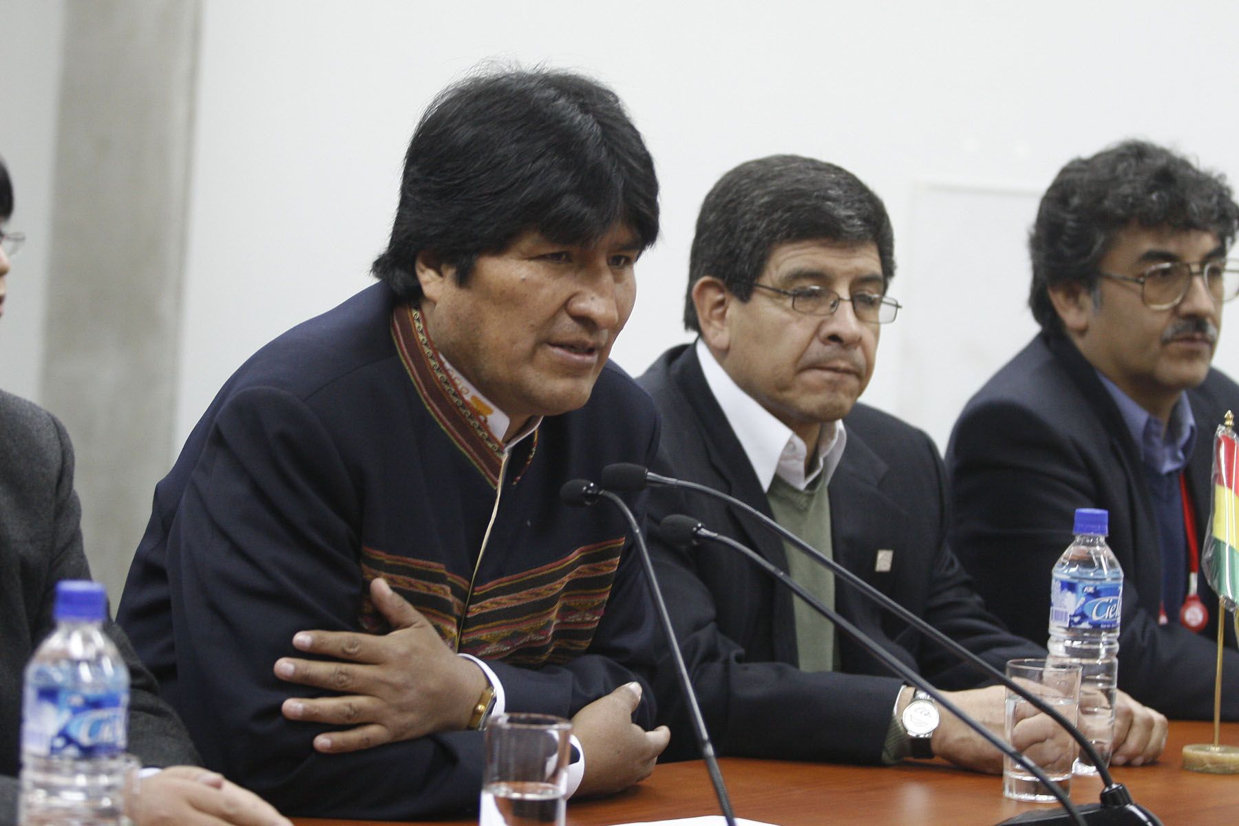 Presidente de Bolivia, Evo Morales. Foto. ANDINA/Stephanie Zollner.