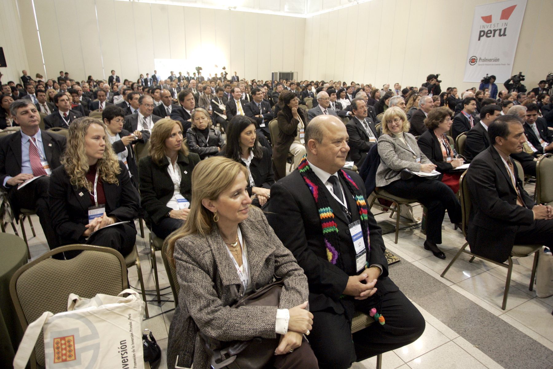 Participantes del I Foro de Inversiones y Rueda de Negocios ALC-UE. Foto: ANDINA/Rafael Cornejo.