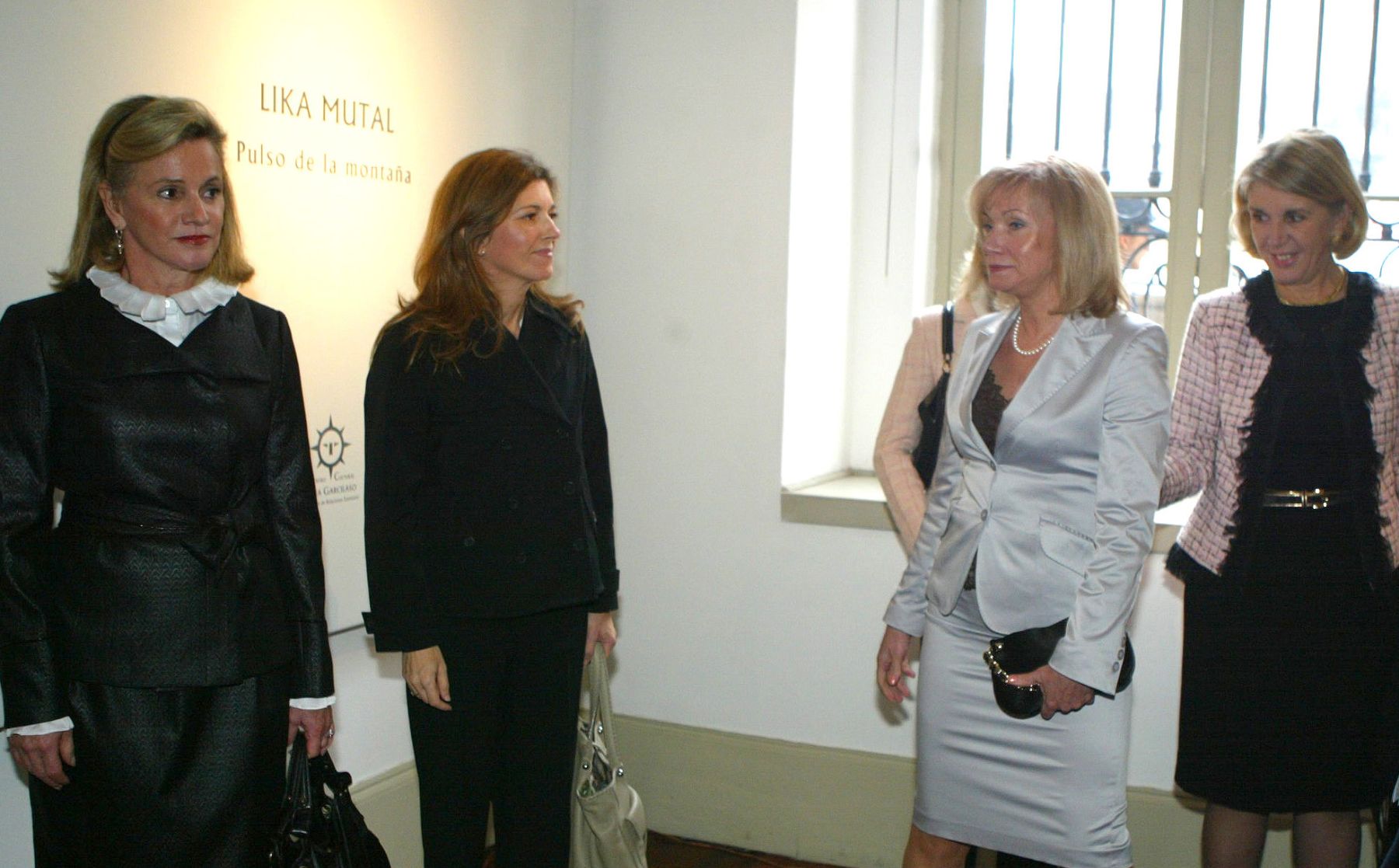 Esposa del Jefe del Estado, Pilar Nores, se reunió con sus homólogas en el Palacio de Torre Tagle. Foto: ANDINA/Rubén Grández.