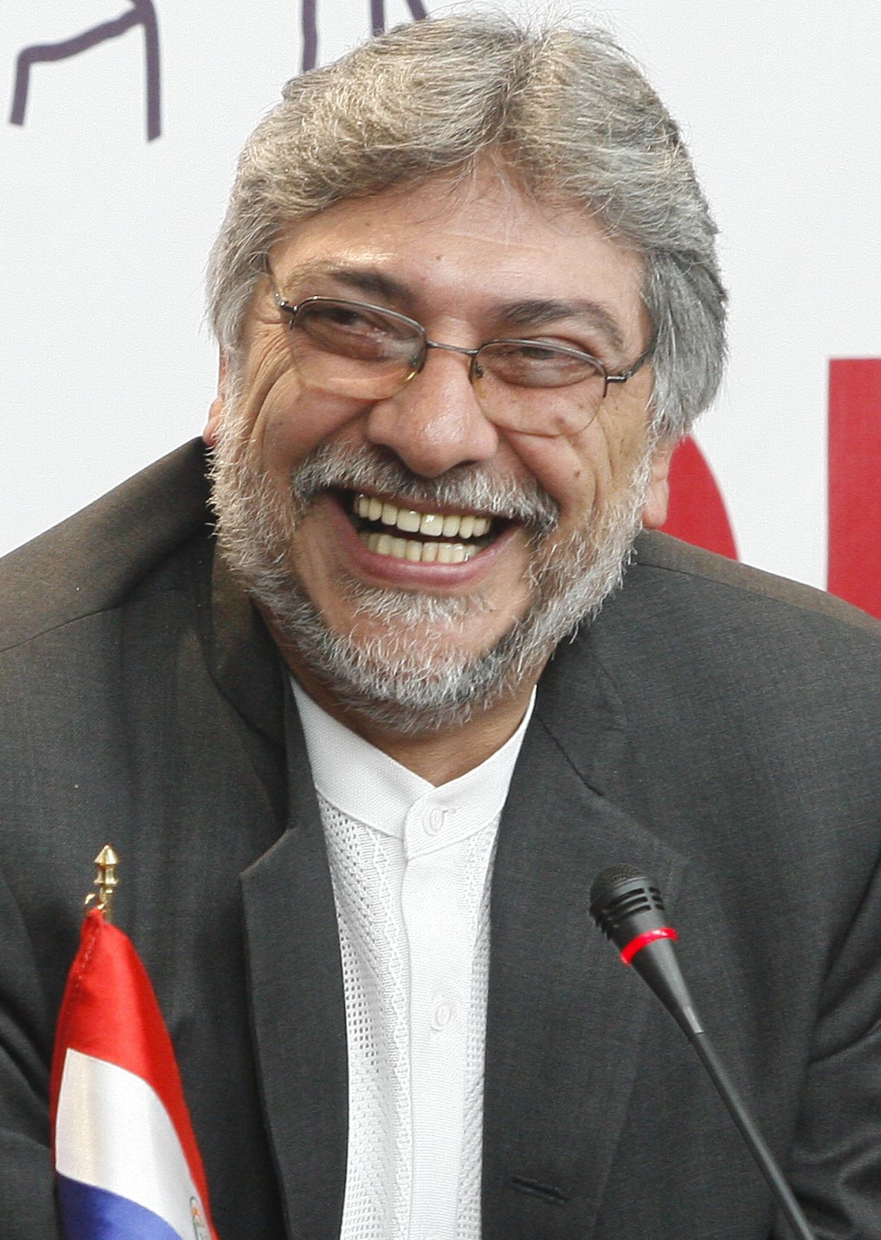 Conferencia de prensa del  el Presidente electo del Paraguay ,Fernando Lugo. Foto:ANDINA/stephanie Zollner