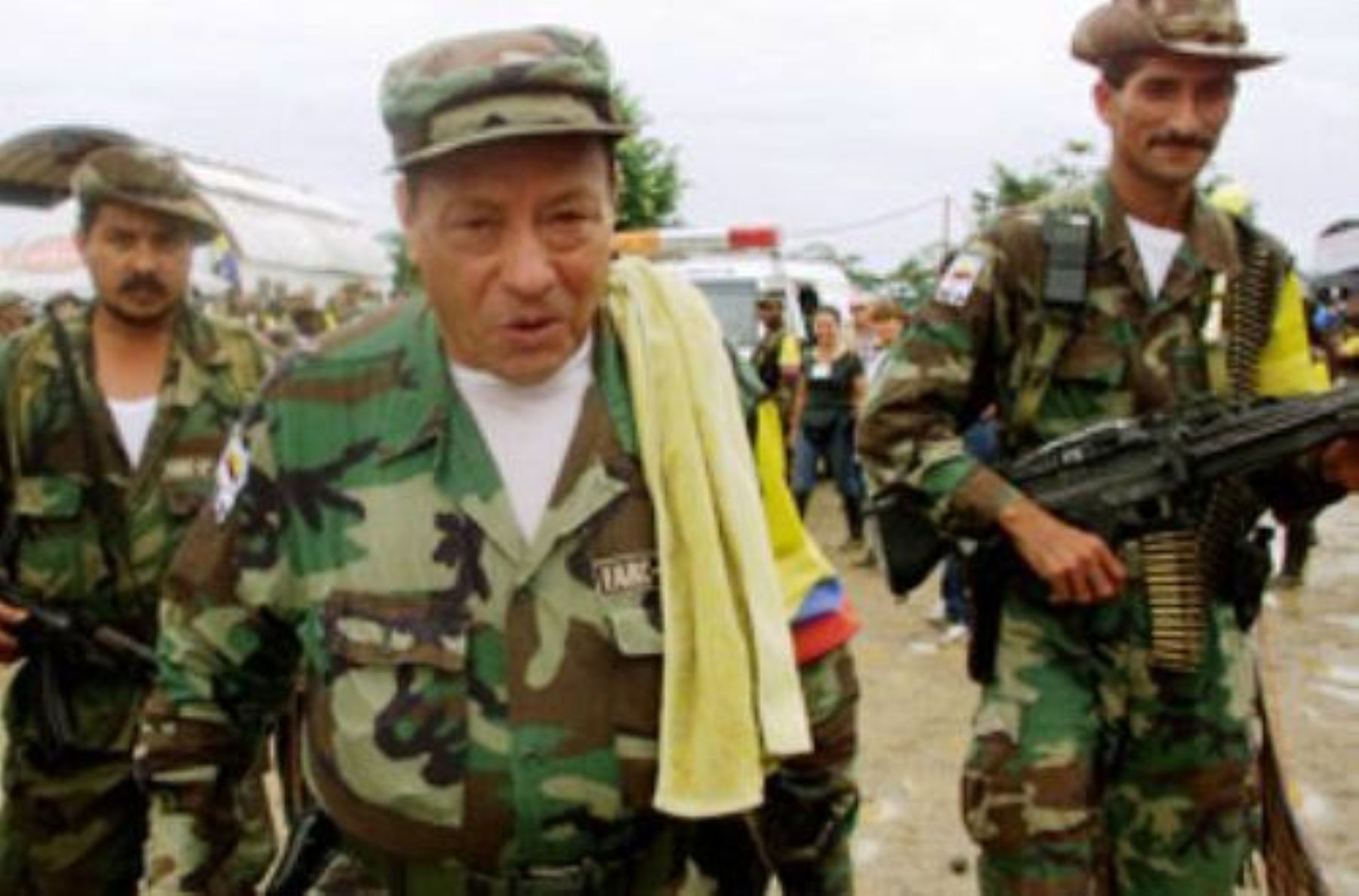 Manuel Marulanda, "Tirofijo", extinto líder de las FARC.