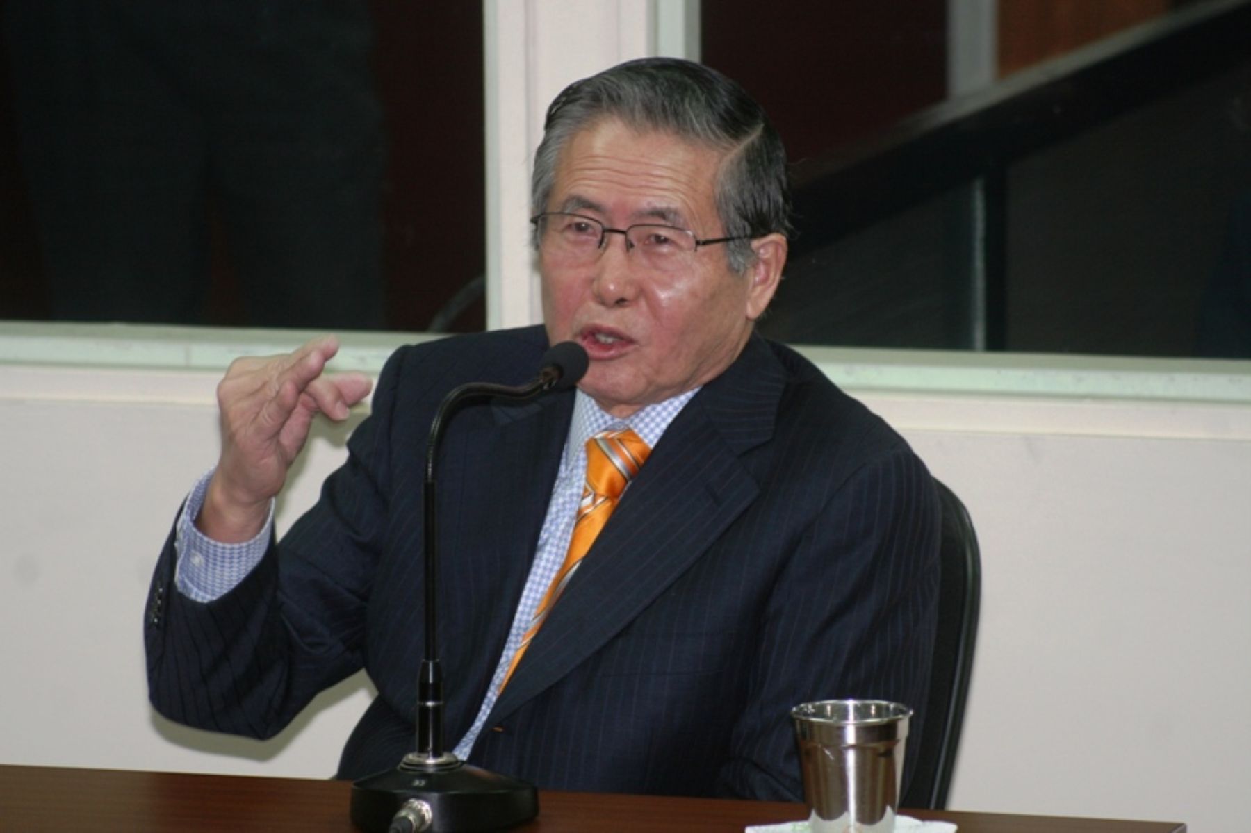 Juicio a ex presidente Alberto Fujimori. Foto: ANDINA/PJ.