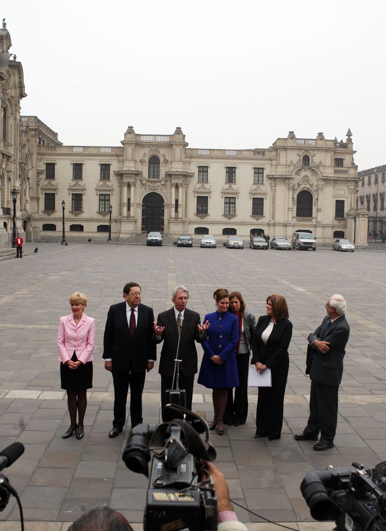 Conferencia de prensa luego de Firma del Tratado de Libre Comercio con Canada. Foto: ANDINA /Carlos Lezama