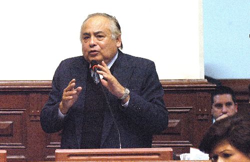 El legislador Luis negreiros Criado. Foto: ANDINA /Archivo /CDR