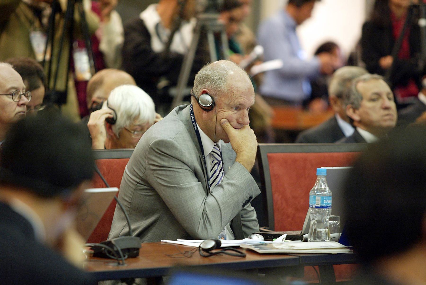 Asistentes a la 4ª Reunión Ministerial de Educación APEC 2008 en Lima. Foto: ANDINA / Alberto Orbegoso