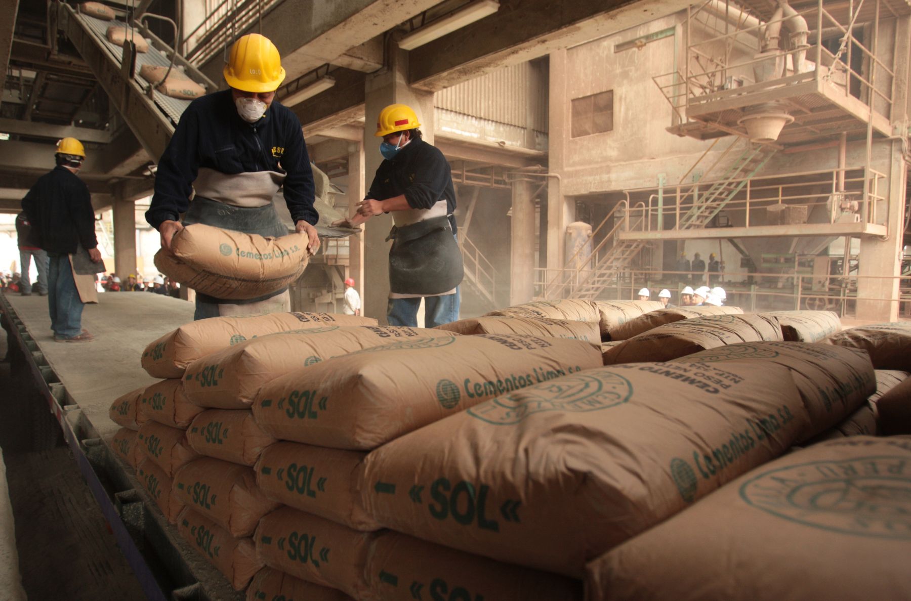 Cement industry. Photo: ANDINA/ archive