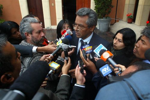 Washington Zevallos anunció su renuncia a UPP. Foto: ANDINA/Alberto Orbegoso.