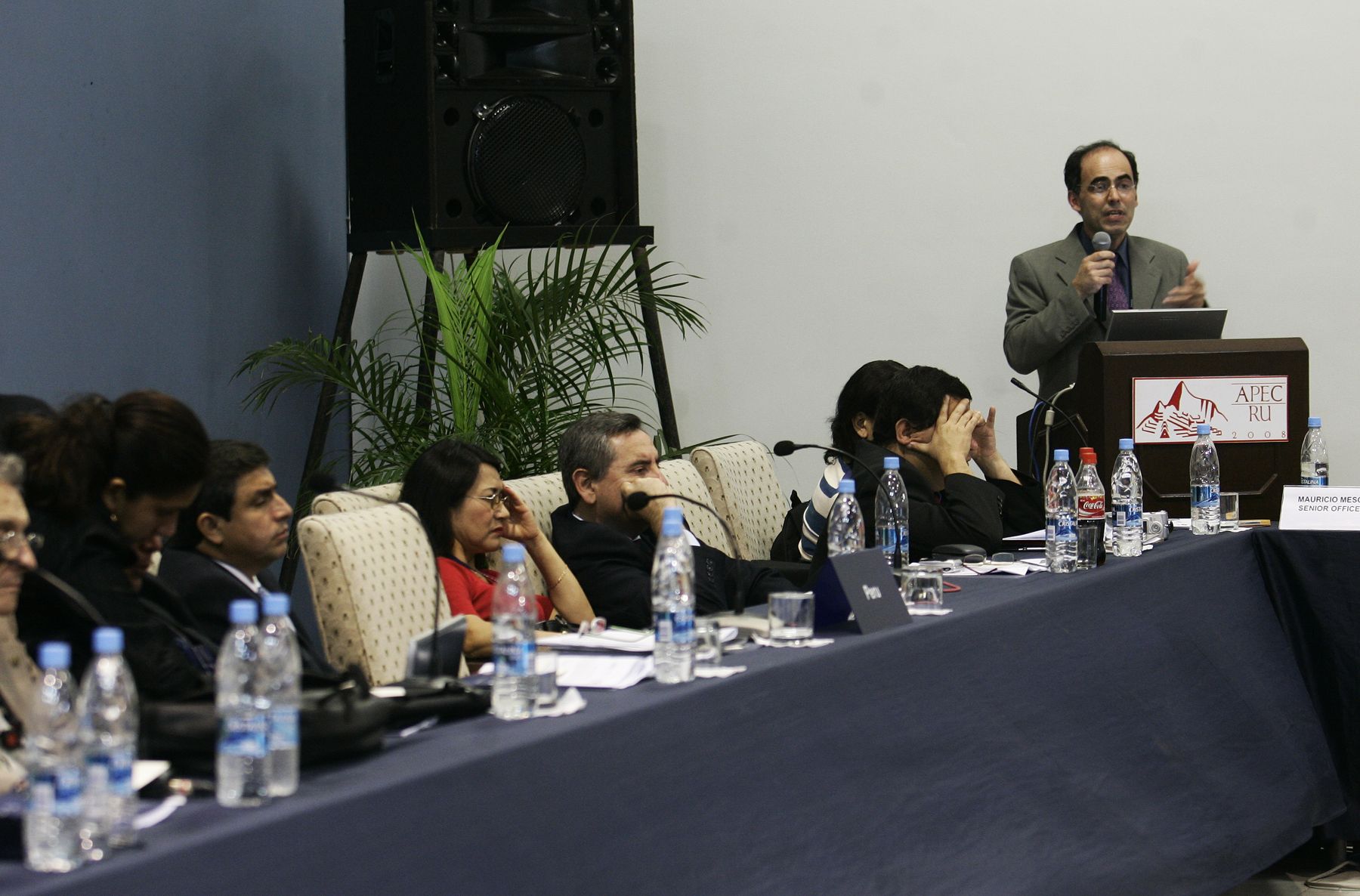 Provenientes de universidades de las 21 economías del Foro de Cooperación Económica Asia-Pacífico (APEC) hoy se inició la Conferencia Anual de Centros de Estudios Académicos (ASCC) en Piura. Foto: ANDINA/Rafael Cornejo
