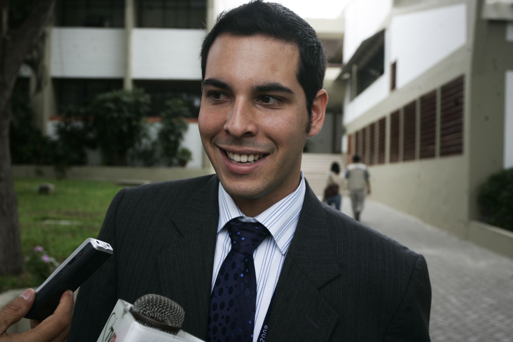 Diego Urbina del Mincetur durante la Conferencia Anual de Centros de Estudios Académicos (ASCC) en Piura. Foto: ANDINA/Rafael Cornejo