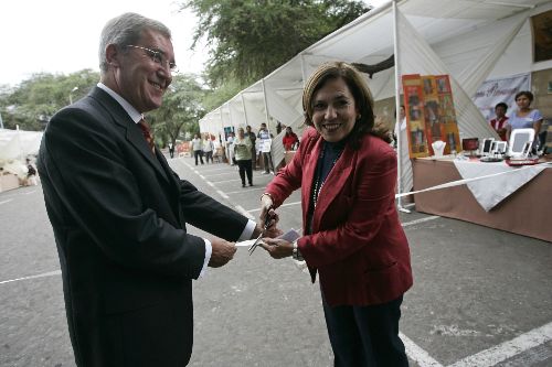 Alcaldesa de Piura, Mònica Zapata. Foto: ANDINA/Rafael Cornejo