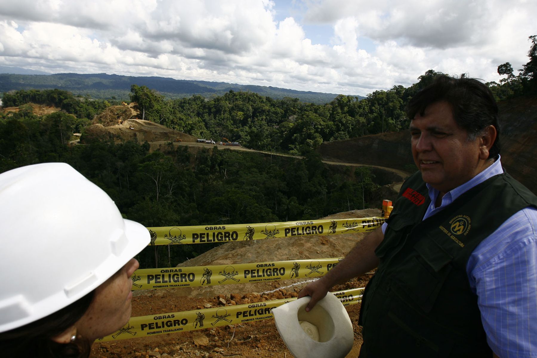 El jefe de Estado, Alan García inauguró, esta mañana, 43 puentes de la Interoceánica Sur. Foto: ANDINA / Sepres / Oscar Farje